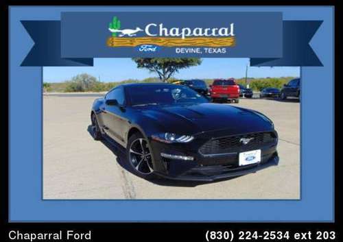 2020 Ford Mustang EcoBoost (*Mileage: 16,890!) - cars & trucks - by... for sale in Devine, TX