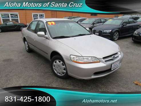 1999 HONDA ACCORD LX, MANUAL, 5-SPEED, LOW MILES, NEW TIRES! - cars... for sale in Santa Cruz, CA