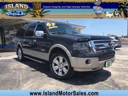 2007 Ford Expedition EL Eddie Bauer - - by dealer for sale in Merritt Island, FL