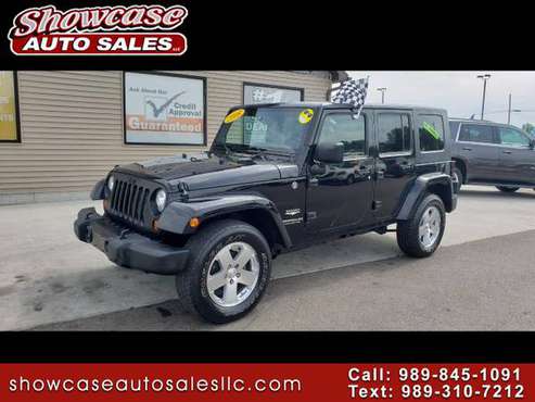 4x4 WRANGLER!! 2008 Jeep Wrangler 4WD 4dr Unlimited Sahara for sale in Chesaning, MI