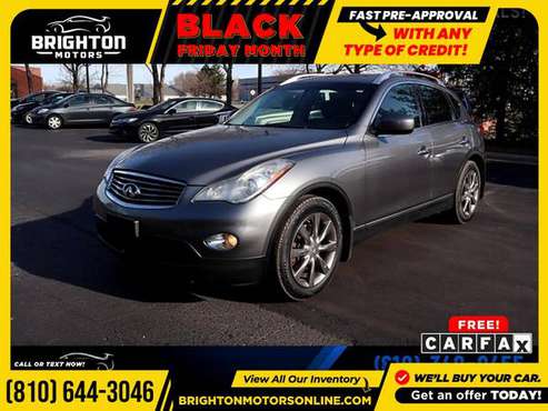 2012 Infiniti EX35 Journey AWD! AWD FOR ONLY $206/mo! - cars &... for sale in Brighton, MI