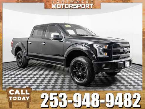 *750+ PICKUP TRUCKS* 2016 *Ford F-150* Lariat 4x4 for sale in PUYALLUP, WA