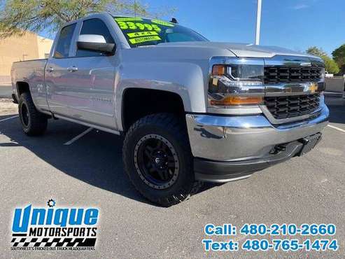 2018 CHEVROLET SILVERADO 1500LT TRUCK ~ LEVELED ~ LOW MILES ~ HOLIDA... for sale in Tempe, NM