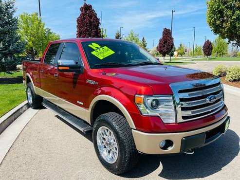 2014 Ford F150 F-150 Lariat 4x4! Long bed! Eco-Boost! - cars & for sale in Boise, ID