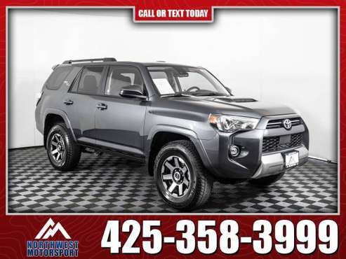 2021 Toyota 4Runner TRD Off Road 4x4 - - by dealer for sale in Lynnwood, WA