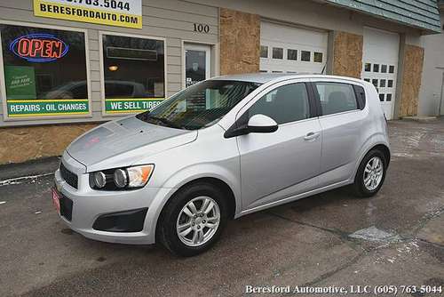 2013 Chevy Sonic LT ~ Manual, 110k, Bluetooth, 35mpg! for sale in Beresford, SD