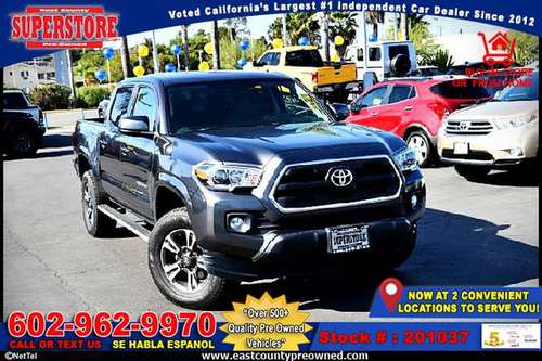 2017 TOYOTA TACOMA SR5 TRUCK-EZ FINANCING-LOW DOWN! - cars & trucks... for sale in EL CAJON, AZ