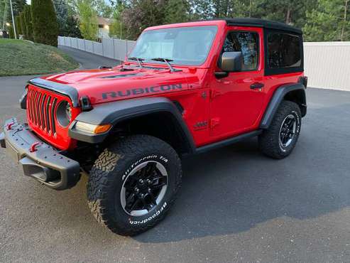 2020 Firecracker Red Jeep Rubicon! for sale in Colbert, WA
