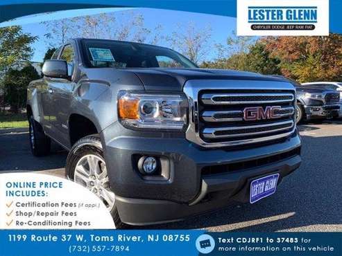 2019 GMC Canyon 4WD SLE pickup Gray - - by dealer for sale in Toms River, NJ