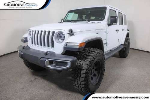 2018 Jeep Wrangler Unlimited, Bright White Clearcoat for sale in Wall, NJ