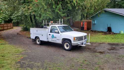 Chevy Cheyenne C2500 Service Body with Lift Gate - cars & trucks -... for sale in Olympia, WA