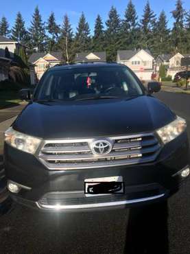 2012 TOYOTA HIGHLANDER LIMITED LOW MILAGE - cars & trucks - by owner... for sale in Kent, WA