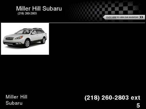 2010 Subaru Outback Premium All-Weather - cars & trucks - by dealer... for sale in Duluth, MN
