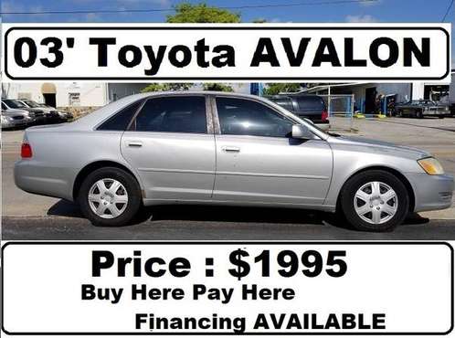 2003 Toyota AVALON ** Buy Here Pay Here Financing AVAILABLE ** -... for sale in Cape Coral, FL