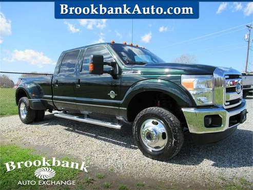 2016 FORD F350 SUPER DUTY LARIAT, Green APPLY ONLINE for sale in Summerfield, SC