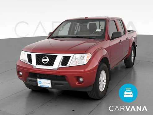 2016 Nissan Frontier Crew Cab SV Pickup 4D 5 ft pickup RED - FINANCE... for sale in Long Beach, CA