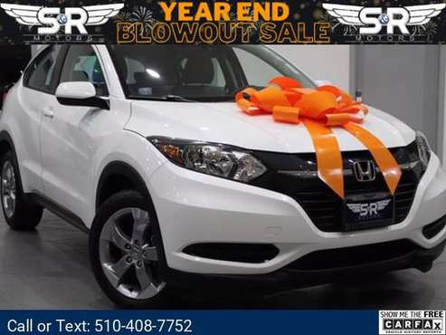 2018 Honda HRV LX suv *BAD OR NO CREDIT, 1ST TIME BUYER OKAY - cars... for sale in Hayward, CA