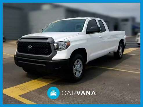 2018 Toyota Tundra Double Cab SR Pickup 4D 8 ft pickup White for sale in STATEN ISLAND, NY