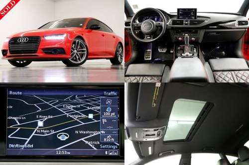 SLEEK Red A7 2017 Audi Competition Prestige AWD SUNROOF - CAMERA for sale in Clinton, AR