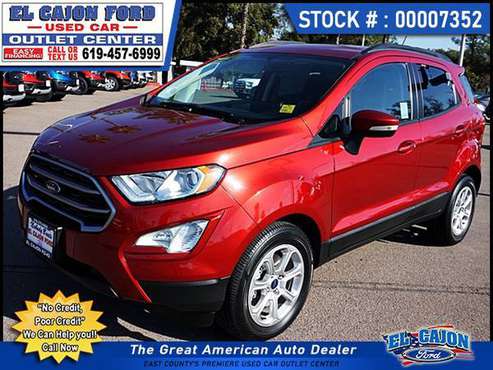 2018 Ford Ecosport SE SUV-EZ FINANCING-LOW DOWN! - cars & trucks -... for sale in Santee, CA