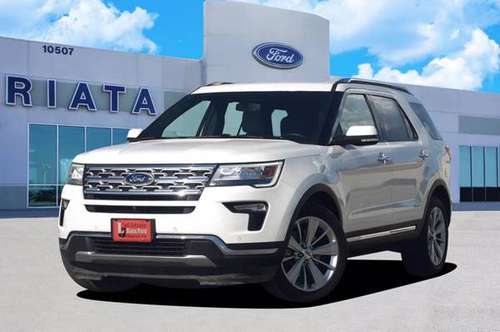 2018 Ford Explorer White SAVE NOW! - - by dealer for sale in Manor, TX