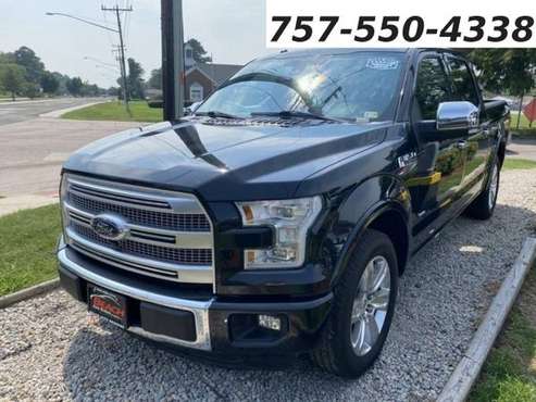 2015 Ford F-150 PLATINUM SUPERCREW, WARRANTY, LEATHER, NAV, HEATED for sale in Norfolk, VA