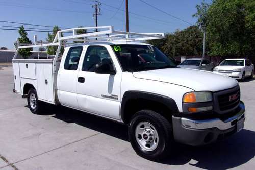 2003 GMC Sierra 2500 Extra-Cab 2WD Utility Duramax Diesel - cars & for sale in Brentwood, CA