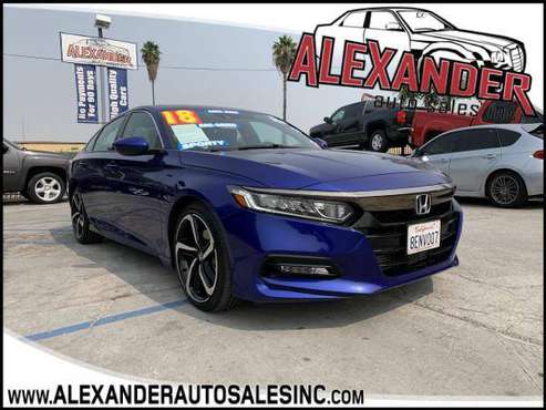 2018 *HONDA* *ACCORD* *SPORT* $0 DOWN & AS LOW AS 3.99 APR! CALL US📞... for sale in Whittier, CA