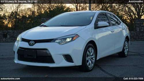 2016 Toyota Corolla L 4-Speed AT - cars & trucks - by dealer -... for sale in Smyrna, TN