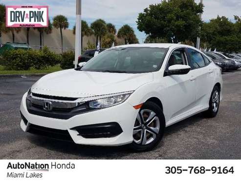 2016 Honda Civic LX SKU:GE078493 Sedan for sale in Miami, FL