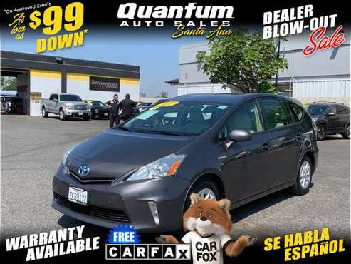 2014 Toyota Prius v Five Wagon 4D - cars & trucks - by dealer -... for sale in Santa Ana, CA