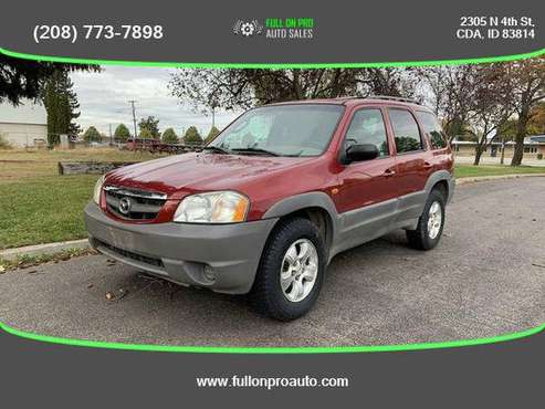 2001 Mazda Tribute DX V6 4WD 4dr SUV - ALL CREDIT WELCOME! - cars &... for sale in Coeur d'Alene, WA