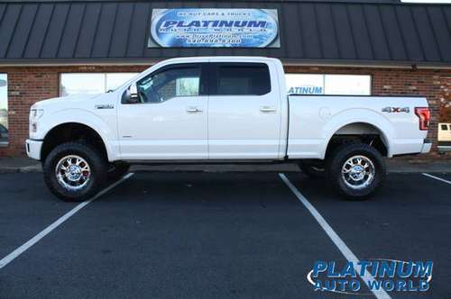 LIFTED--2015 FORD F-150 CREW CAB 4X4 PLATINUM EDITION - cars &... for sale in Fredericksburg, District Of Columbia