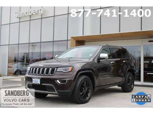 2017 Jeep Grand Cherokee Limited - - by dealer for sale in Lynnwood, WA