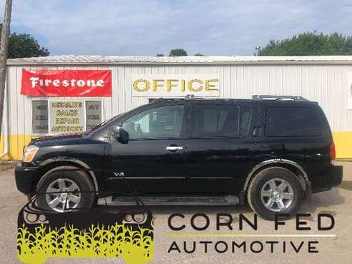 2007 NISSAN ARMADA LE+LEATHER+SUNROOF+DVD+4X4 for sale in CENTER POINT, IA