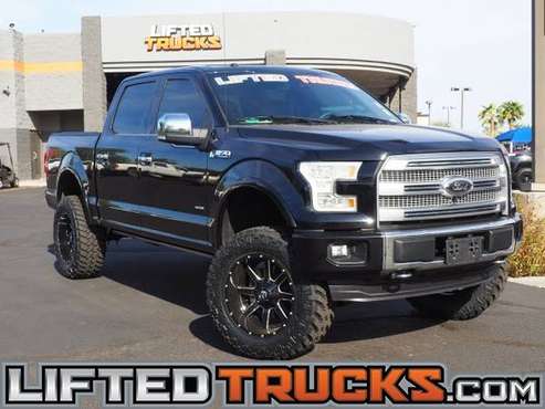 2016 Ford f-150 f150 f 150 4WD SUPERCREW 145 PLATIN 4 - Lifted for sale in Glendale, AZ
