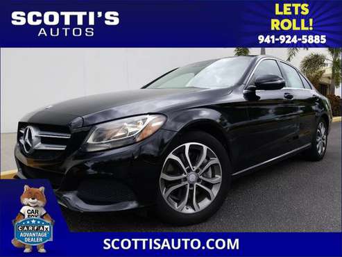 2016 Mercedes-Benz C-Class C 300 Sport~ CLEAN CARFAX~ GREAT COLOR!... for sale in Sarasota, FL