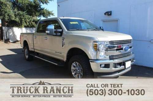 2018 Ford Super Duty F-350 SRW Lariat - - by dealer for sale in Hillsboro, OR