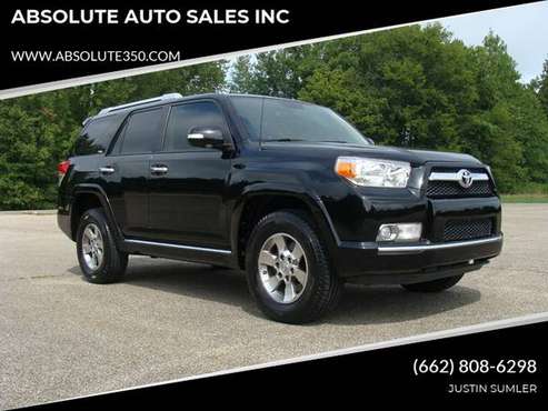 2012 TOYOTA 4RUNNER SR5 1-OWNER LEATHER NICE!!! STOCK #988 ABSOLUTE for sale in Corinth, MS