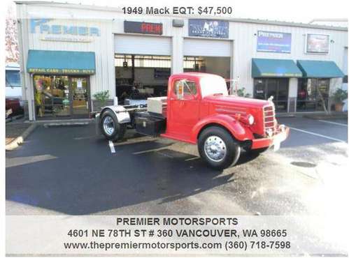 1949 Mack EQT Custom Build truck - cars & trucks - by dealer -... for sale in Vancouver, OR