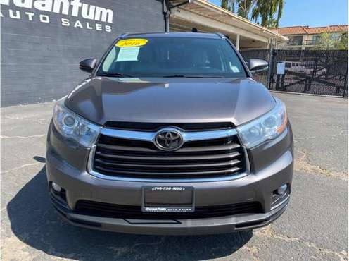 2016 TOYOTA HIGHLANDER XLE ** AUTO LOAN 4 ANY CREDIT SITUATION -... for sale in Escondido, CA
