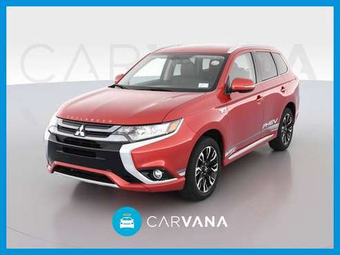 2018 Mitsubishi Outlander PHEV SEL Sport Utility 4D suv Red for sale in Wayzata, MN