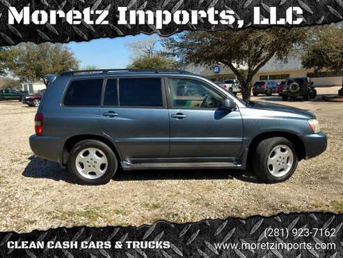 2004 Toyota Highlander Limited SUV w/3rd Row Seat Loaded for sale in Spring, TX
