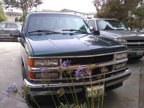 1995 Chevy Tahoe 4 Wheel Drive for sale in Half Moon Bay, CA