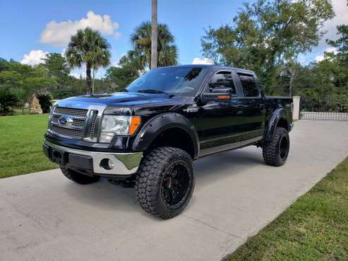 2009 Ford F-150 SuperCrew Lariat 4X4 - Lifted - SHARP - Loaded! for sale in Lake Helen, FL