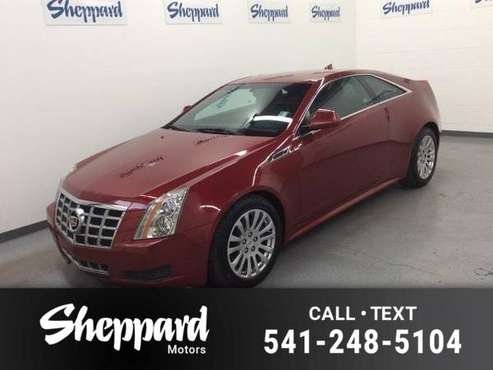 2013 Cadillac CTS 2dr Cpe RWD - cars & trucks - by dealer - vehicle... for sale in Eugene, OR