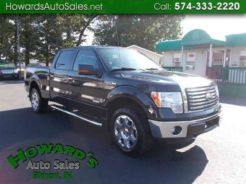 2012 Ford F-150 XLT SuperCrew 6.5-ft. Bed 4WD for sale in Elkhart, IN