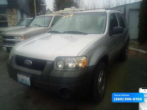 2006 Ford Escape XLS AWD 4dr SUV w/Manual - - by for sale in Mount Vernon, WA