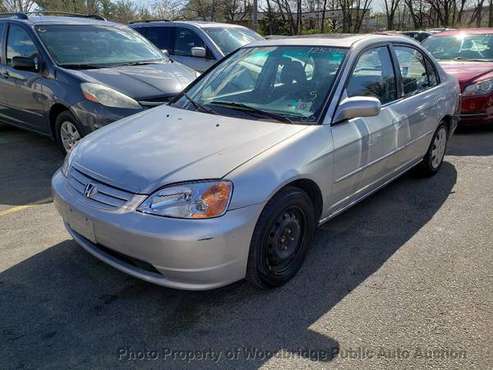 2003 Honda Civic 4dr Sedan EX Automatic Silver for sale in Woodbridge, District Of Columbia