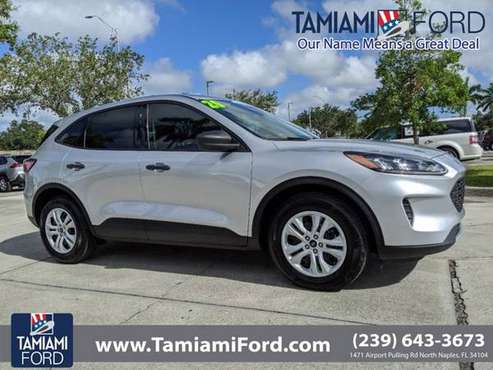 2020 Ford Escape Ingot Silver Metallic *Priced to Go!* - cars &... for sale in Naples, FL